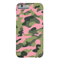 Country Pink Green Army Camo Camouflage Pattern