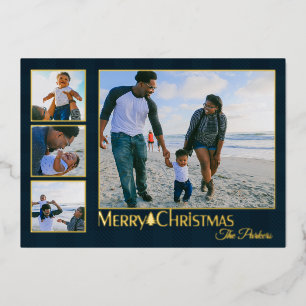 Country Plaid Traditional Christmas Photo