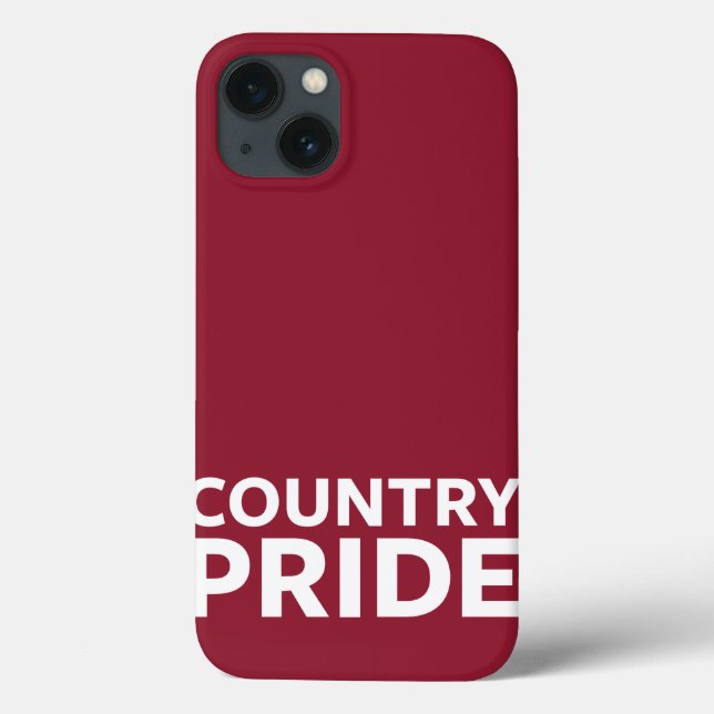 Country Pride Case-Mate iPhone Case (Back)