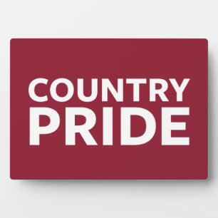 Country Pride Plaque