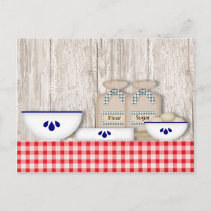 Country Recipe Card