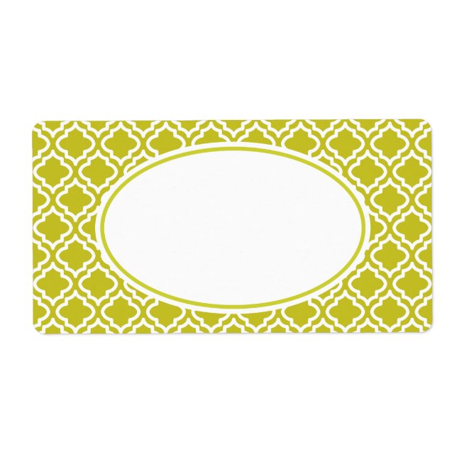 Country Red Kitchen Labels (Front)