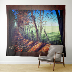 Country Road Fine Art Landscape Print Tapestry