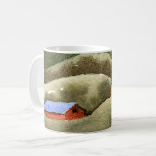 Country Road Mug rural large red barn field summer