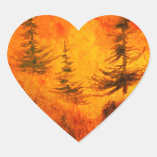 Country Roads rustic landscape and nature Sticker