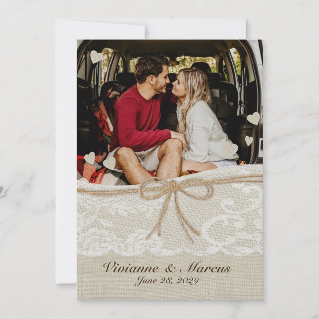 Country Romance Save the Date (Front)