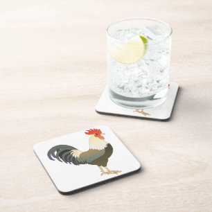 Country Rooster Coaster