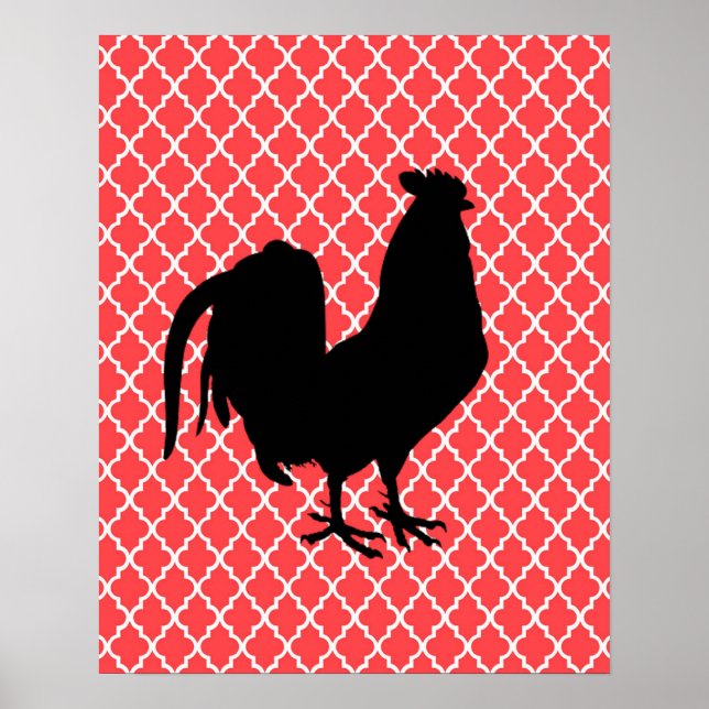 Country Rooster Poster (Front)
