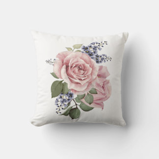 Country Rose Reversible  Cushion