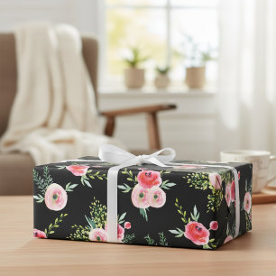 Country Rose Wrapping Paper Sheets