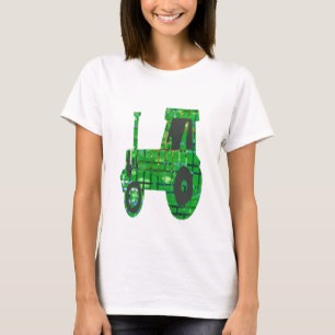 Country Rural Grower, Farm  Tractor T-Shirt