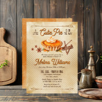 Country Rustic A Little Cutie Pie Baby Shower