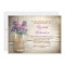 country rustic mason jar bridal shower invitations