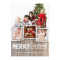 Country Rustic Wood Merry Christmas Photo Card