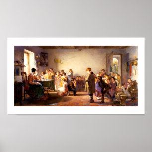 "Country School" by Winslow Homer. Fine Art Print