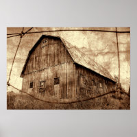Country Sepia Rustic Barn Vintage Texture