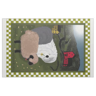 Country Sheepdog Fabric