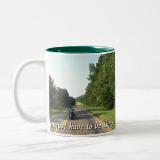 Country side ride Two-Tone coffee mug