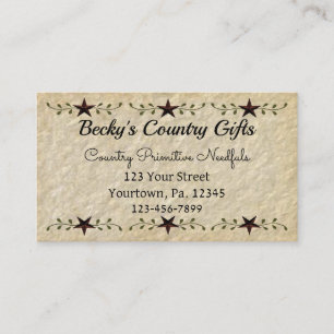Country Stars Business Card
