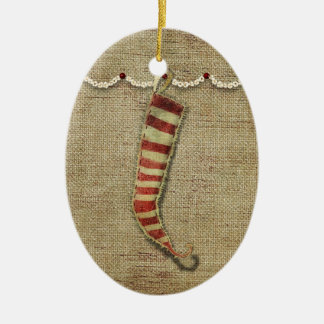 country stocking ornament