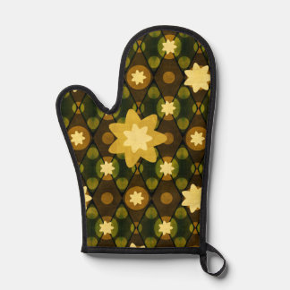 Country-Style Star Kitchen Oven Mitt