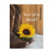 Country Sunflower Western Wedding Save the Date