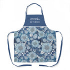 Country Sunflower Women's Name Apron