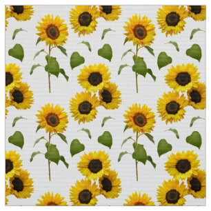 Country Sunflowers Pattern Fabric