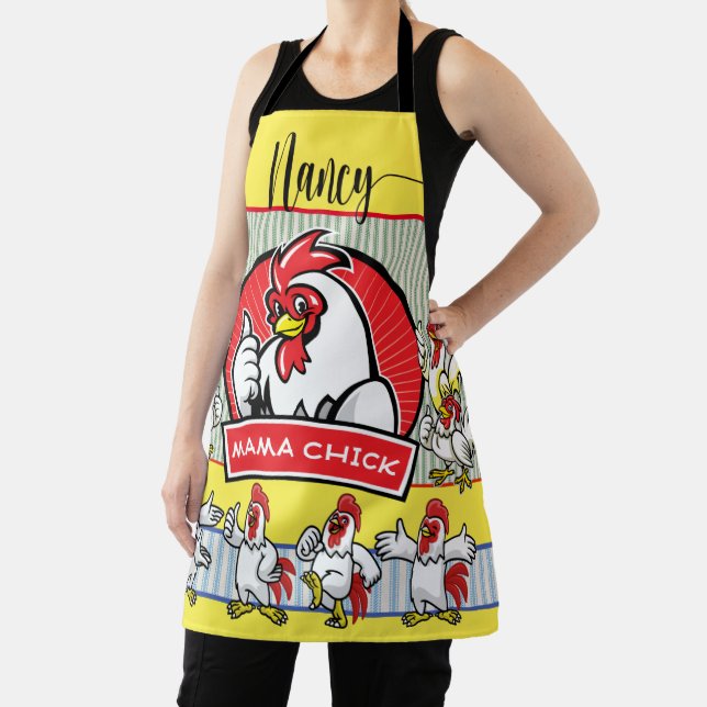Country Sunshine Chicken Rooster Apron (Insitu)