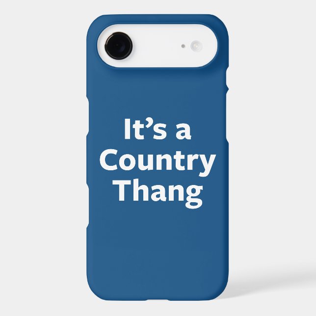 Country Thang Case-Mate iPhone Case (Back)