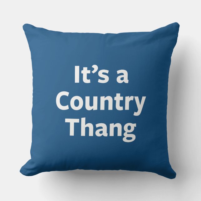 Country Thang Cushion (Front)