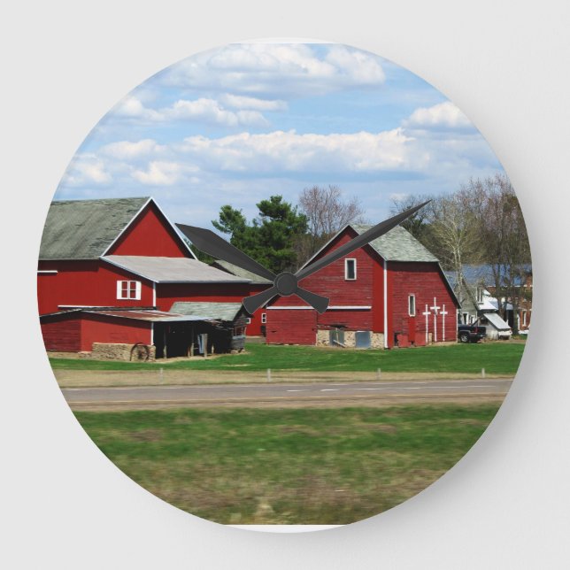 Country Time Large Clock (Front)