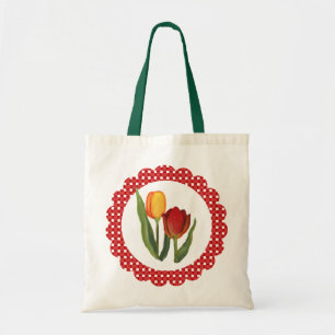 Country Tulips Tote Bag