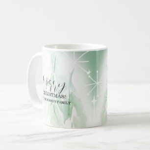 Country Village White Christmas Coffee Mug