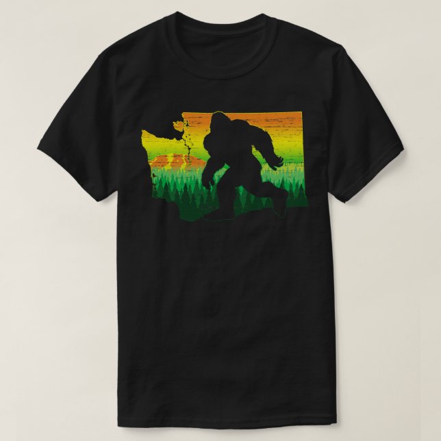 Country Washington State T-Shirt (Design Front)