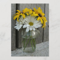 Country Wedding: Daisies & Black Eyed Susans