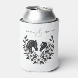 Country Wedding-Horses and Flowers Can Cooler