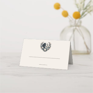 Country Wedding-Horses in Love  Place Card