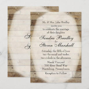 Country Wedding Invitations