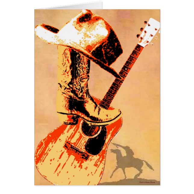 Country Western Card (Front)