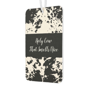 Country Western Cow Pattern Car Air Fresheners