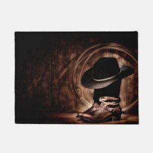 Country western Door mat