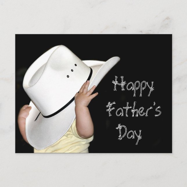 Country Western Fathers Day card (Front)