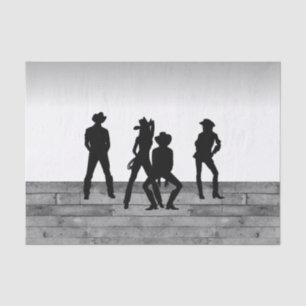 Country Western Fun Tissue Paper