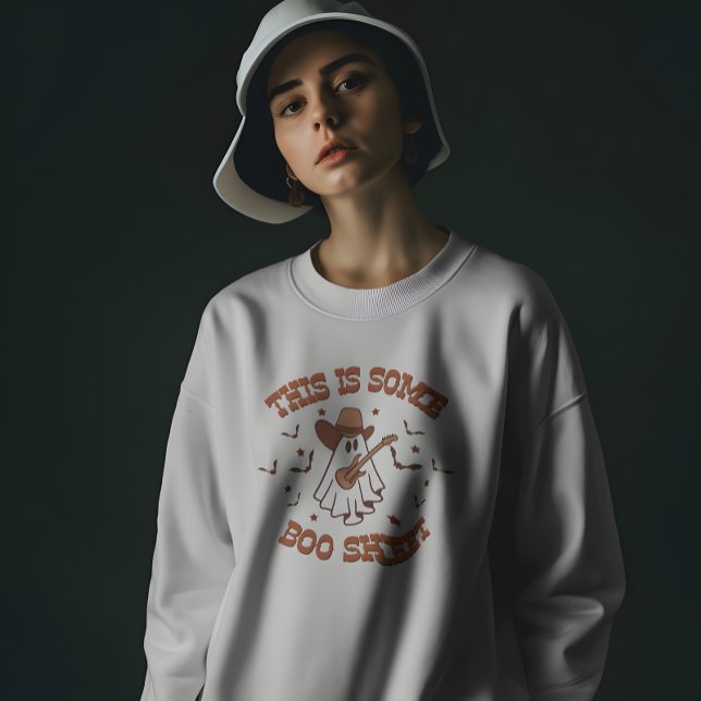 Country Western Ghost Halloween Funny T-Shirt (Creator Uploaded)