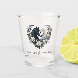 Country Western Horses Wedding Money/shot Dance- Shot Glass