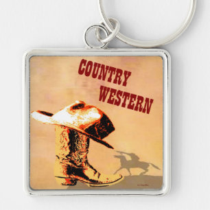 Country Western Keychain