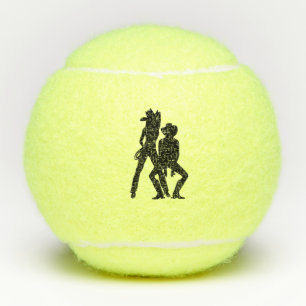 Country Western Line Dance Gone Bad Tennis Balls