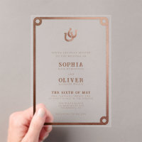 Country Western Modern Wedding