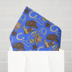 Country Western pattern Tissue Paper